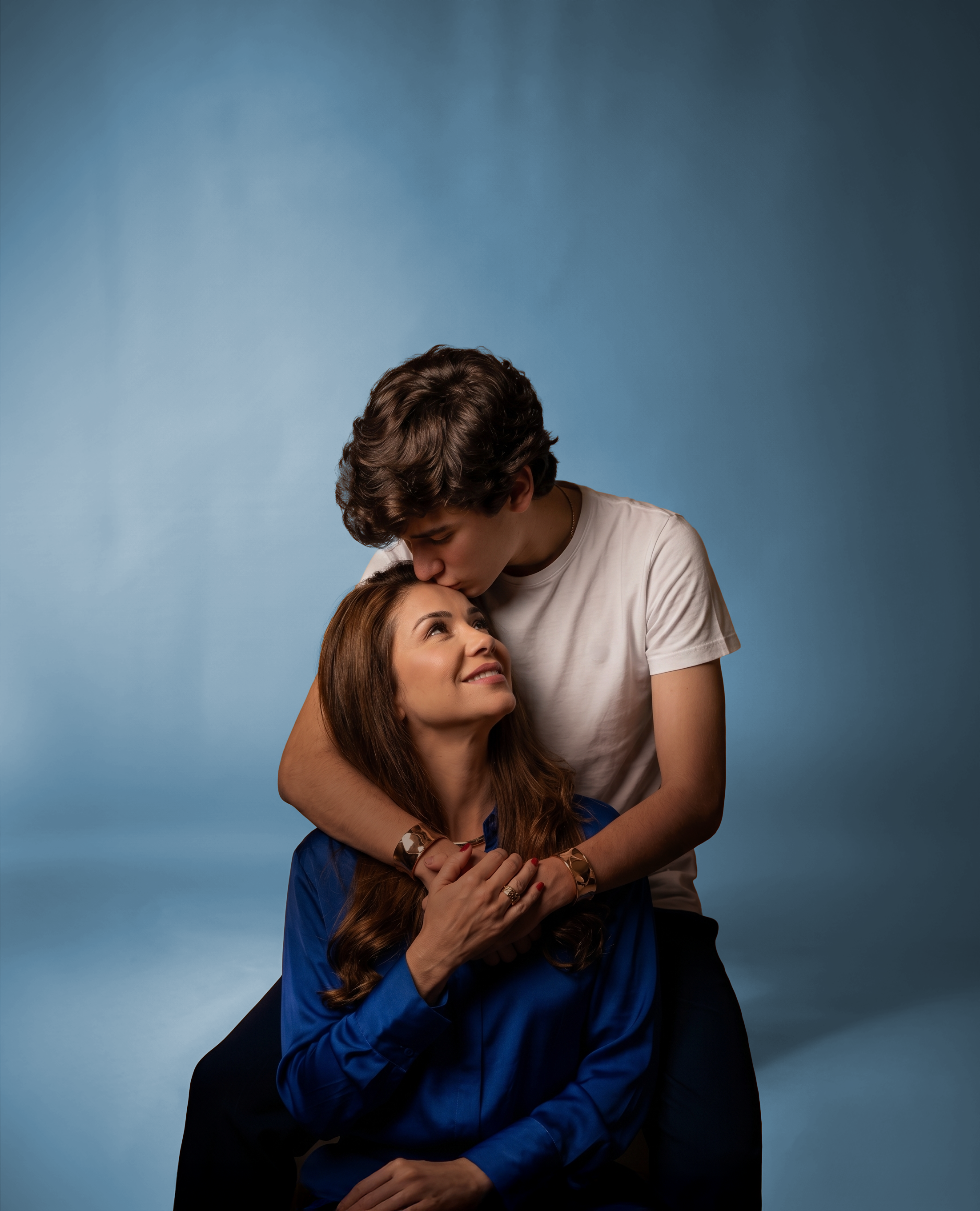 Dia de las Madres Pareja de Madre e hijo